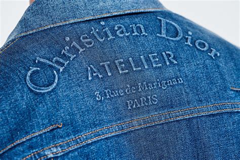 christian dior men's jacket|christian dior atelier denim jacket.